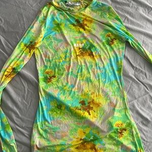 Msgm multi colored shirt